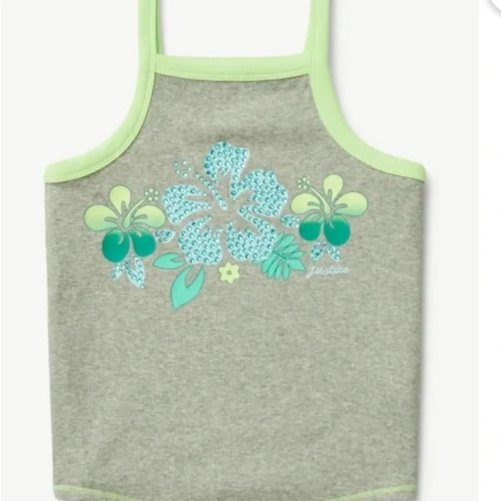 Justice Girls Sleeveless Bandana Tank